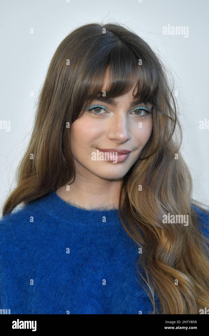 Paris, France, February 28, 2023. Mara Lafontan attending the Maitre