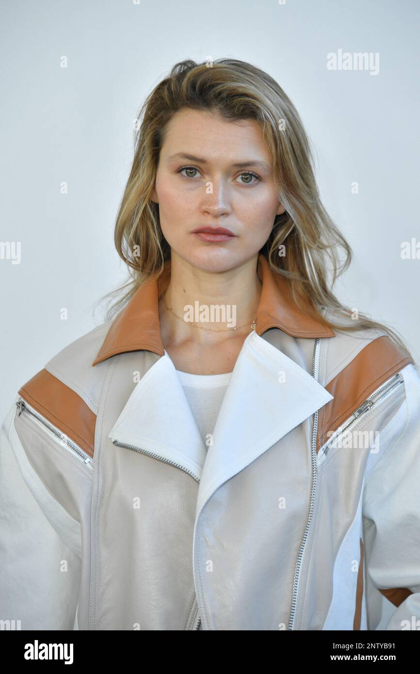 Paris, France, February 28, 2023. Chloe Lecareux attending the Maitre ...