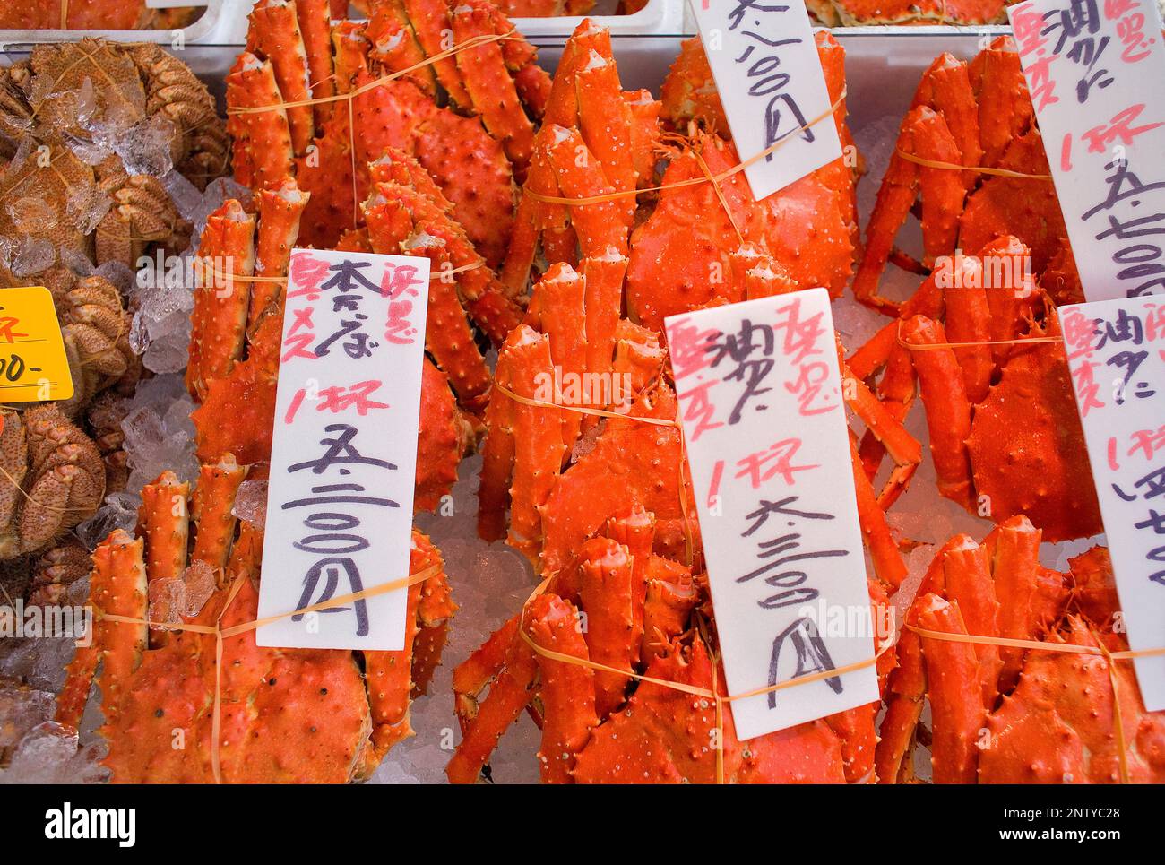 Nijo Fish market,Sapporo, Hokkaido, Japan Stock Photo Alamy
