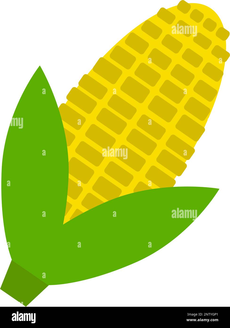 Sweet corn icon. Maize. Editable vector. Stock Vector