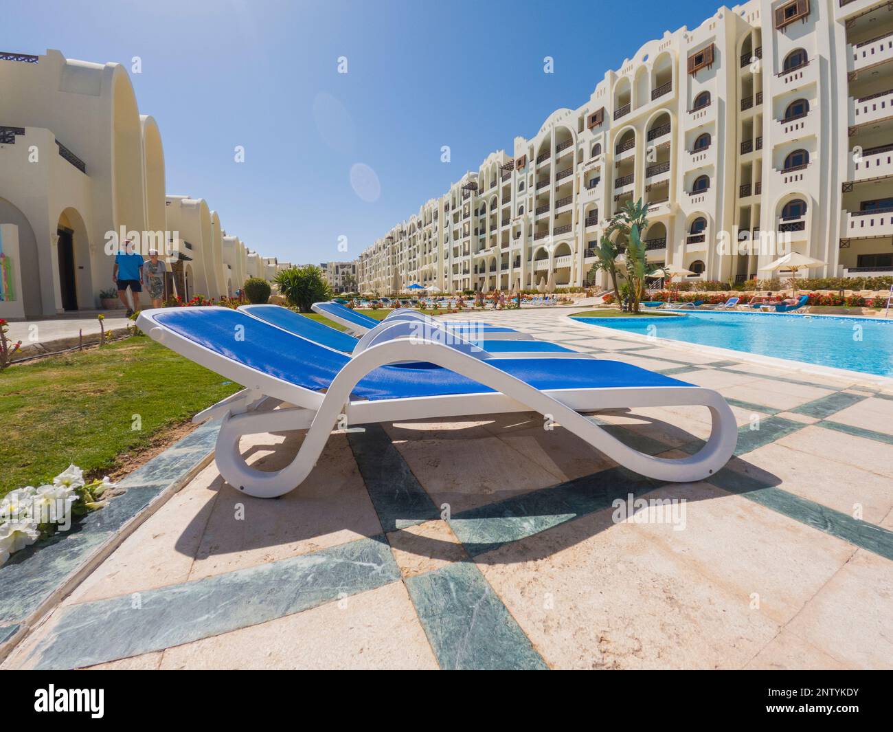 Illustration of Luxury Off Grid Apartment With Large Outdoor Swimming Pools