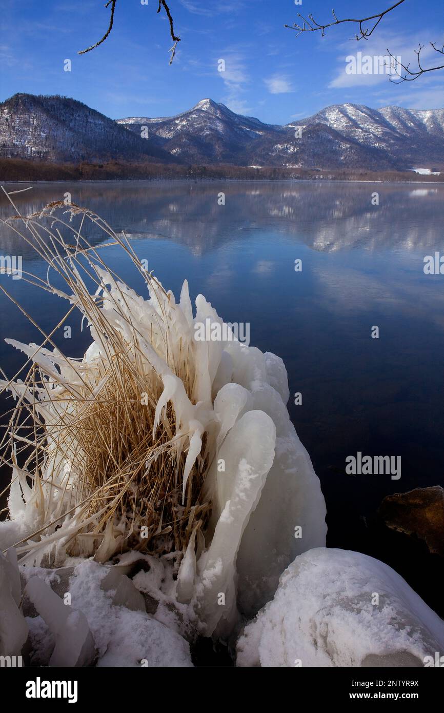 Lake Kussharo,Akan National Park,Hokkaido,Japan Stock Photo - Alamy