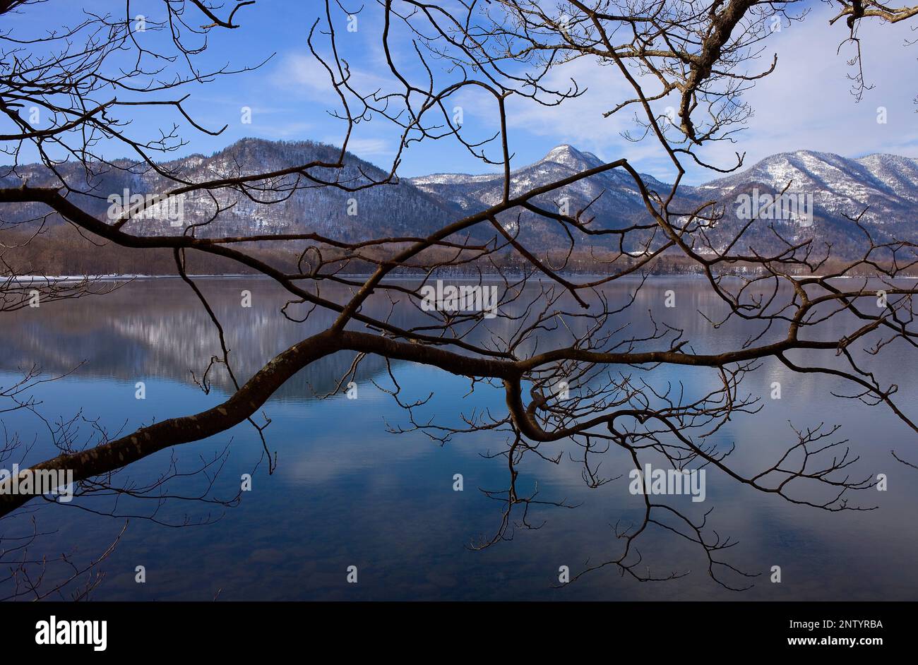 Lake Kussharo,Akan National Park,Hokkaido,Japan Stock Photo - Alamy