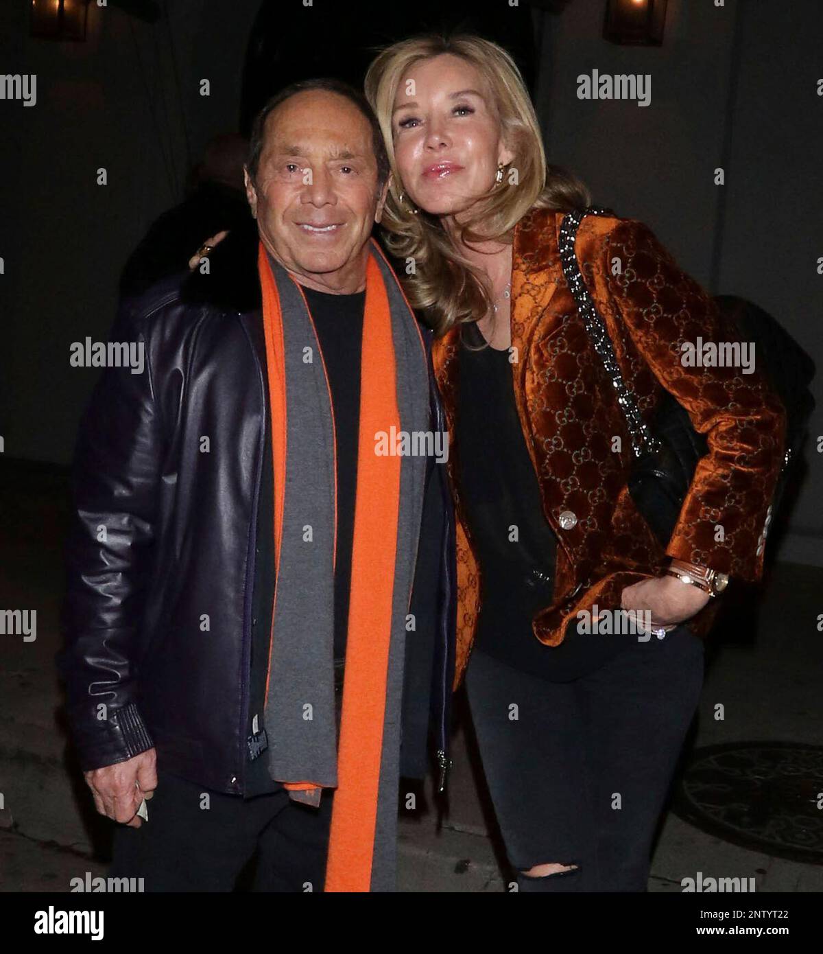 Photo by zz/GOTPAP/STAR MAX/IPx 2019 2/5/19 Paul Anka and Lisa