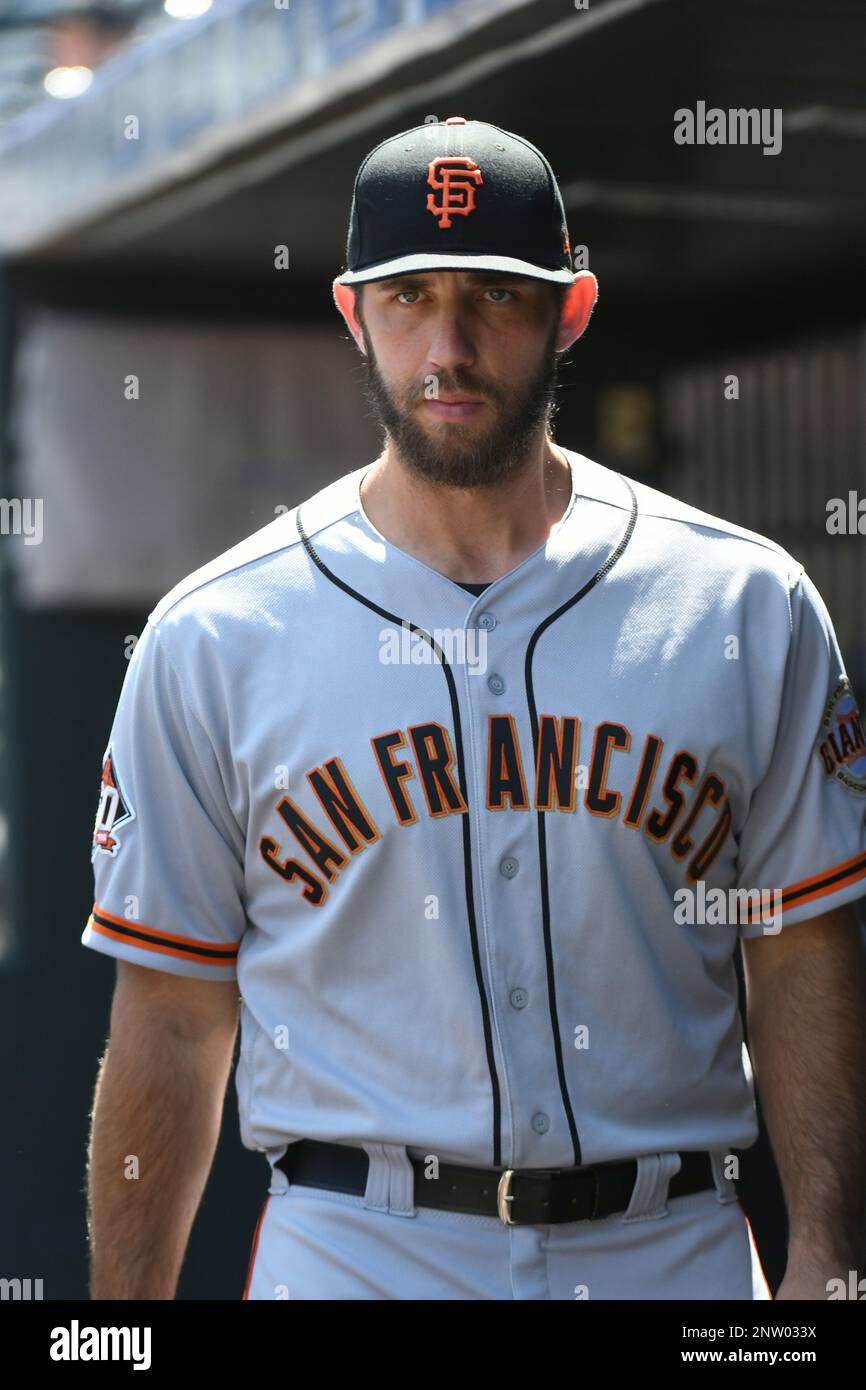 San Francisco Giants pitcher Madison Bumgarner's No. 40 is top