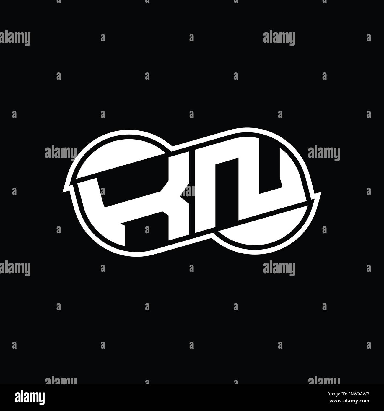 Kn brand logo hi-res stock photography and images - Alamy