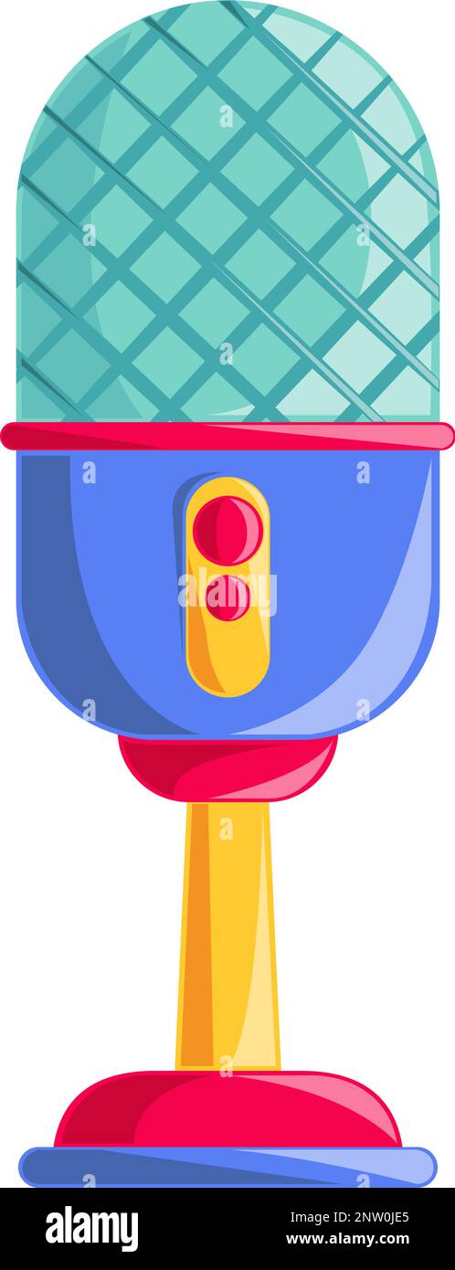 microphone retro icon Stock Vector Image & Art - Alamy