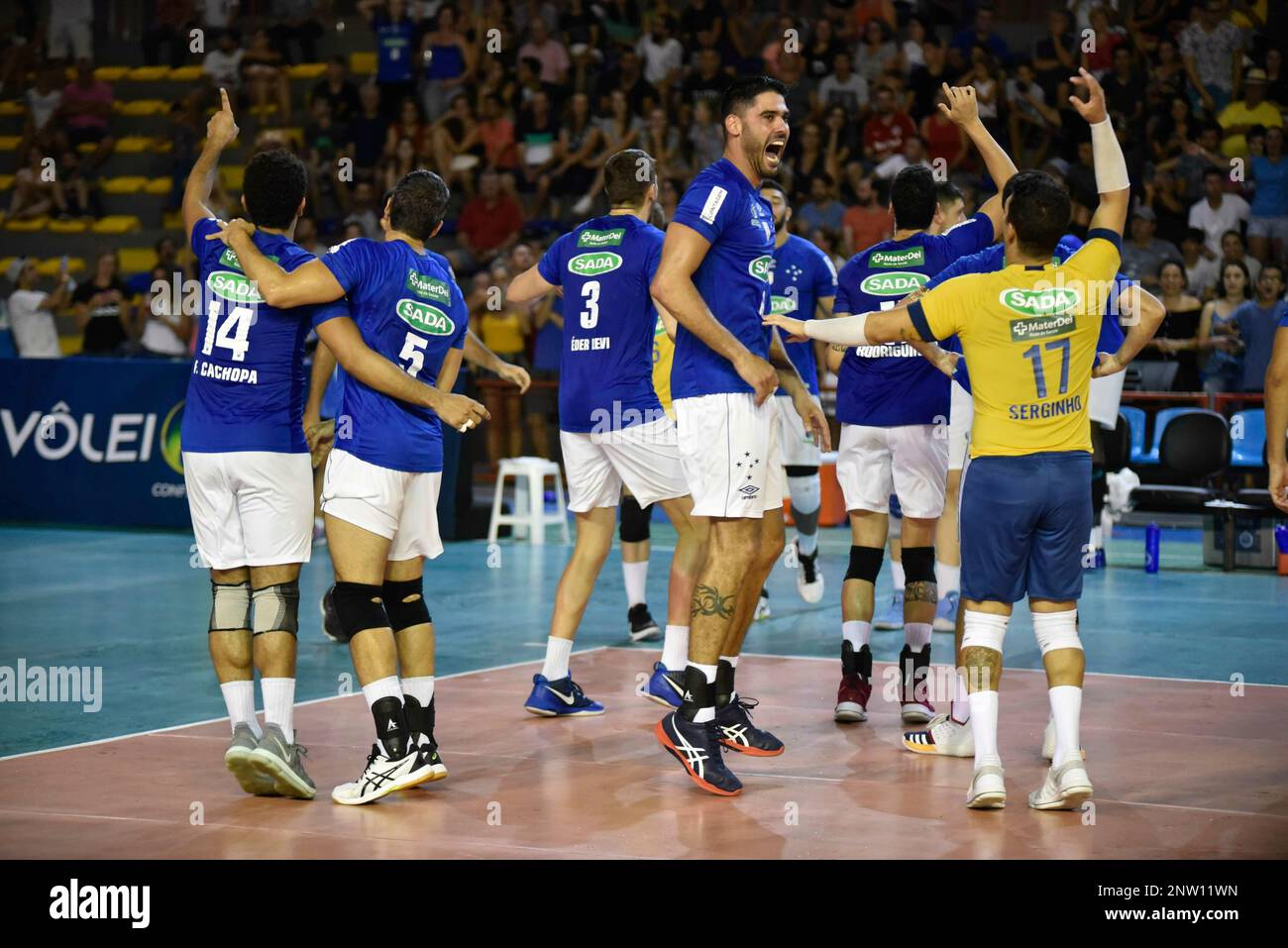 SC - Leges - 01/27/2019 - Men's Volleyball Brazil Cup Final - Ap s win ...