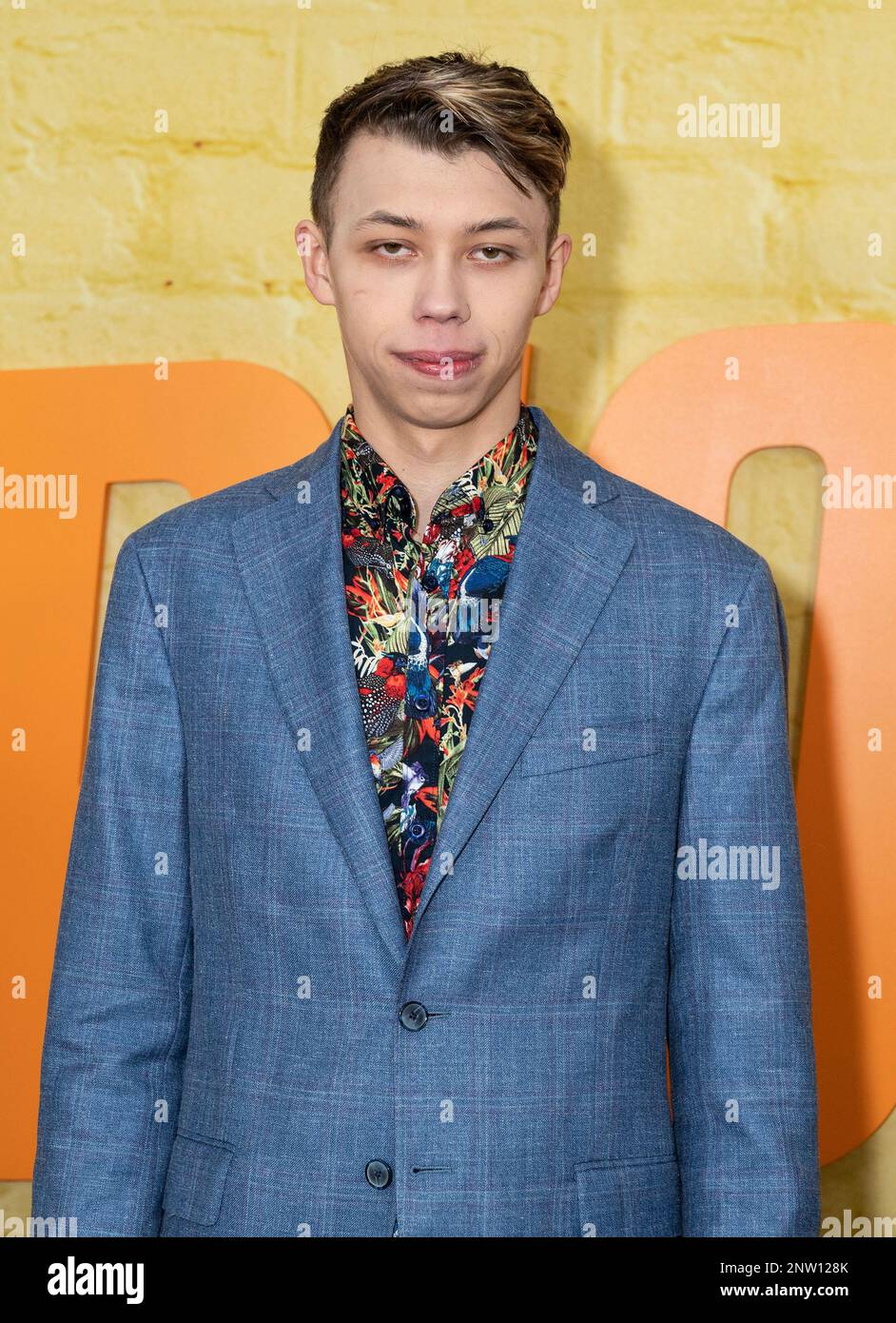 New York, United States. 28th Feb, 2023. Ashton Gunning attends the