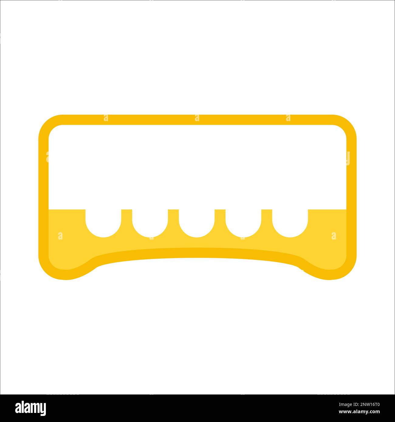 test-tube-rack-for-research-analysis-and-experiments-stock-vector