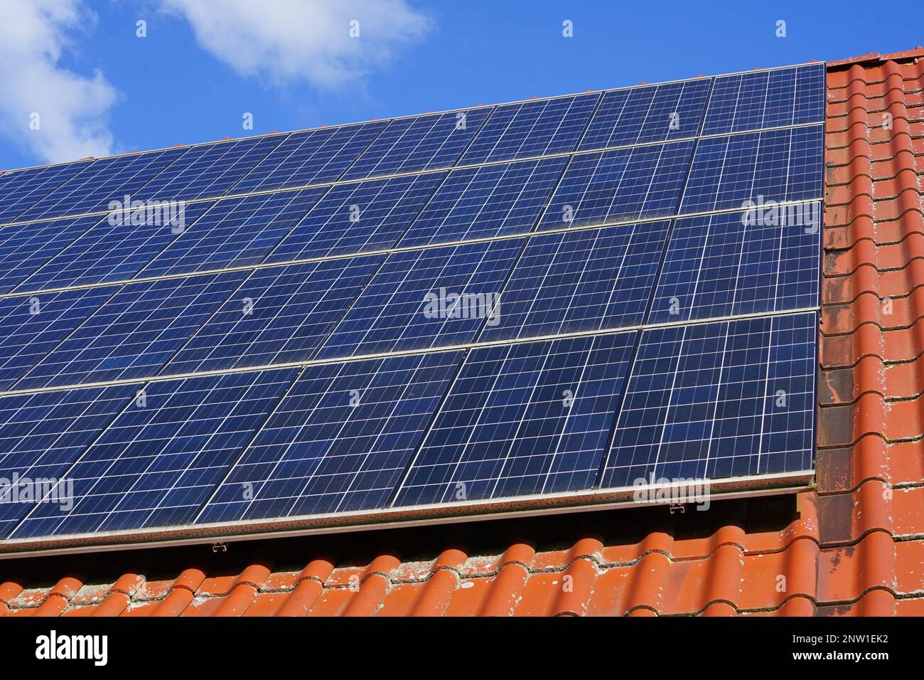 Solar, Photopoltakik, alt, old Stock Photo