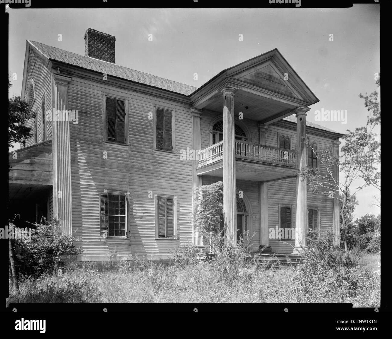 Blount House, Haddock, Jones County, Carnegie Survey of the
