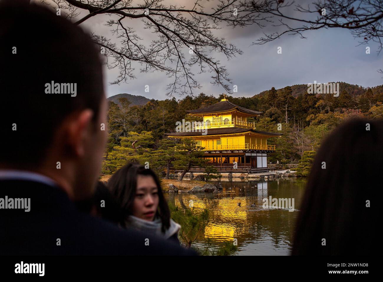 Kinkakuji temple,golden Pavilion,UNESCO World Heritage Site,Kyoto