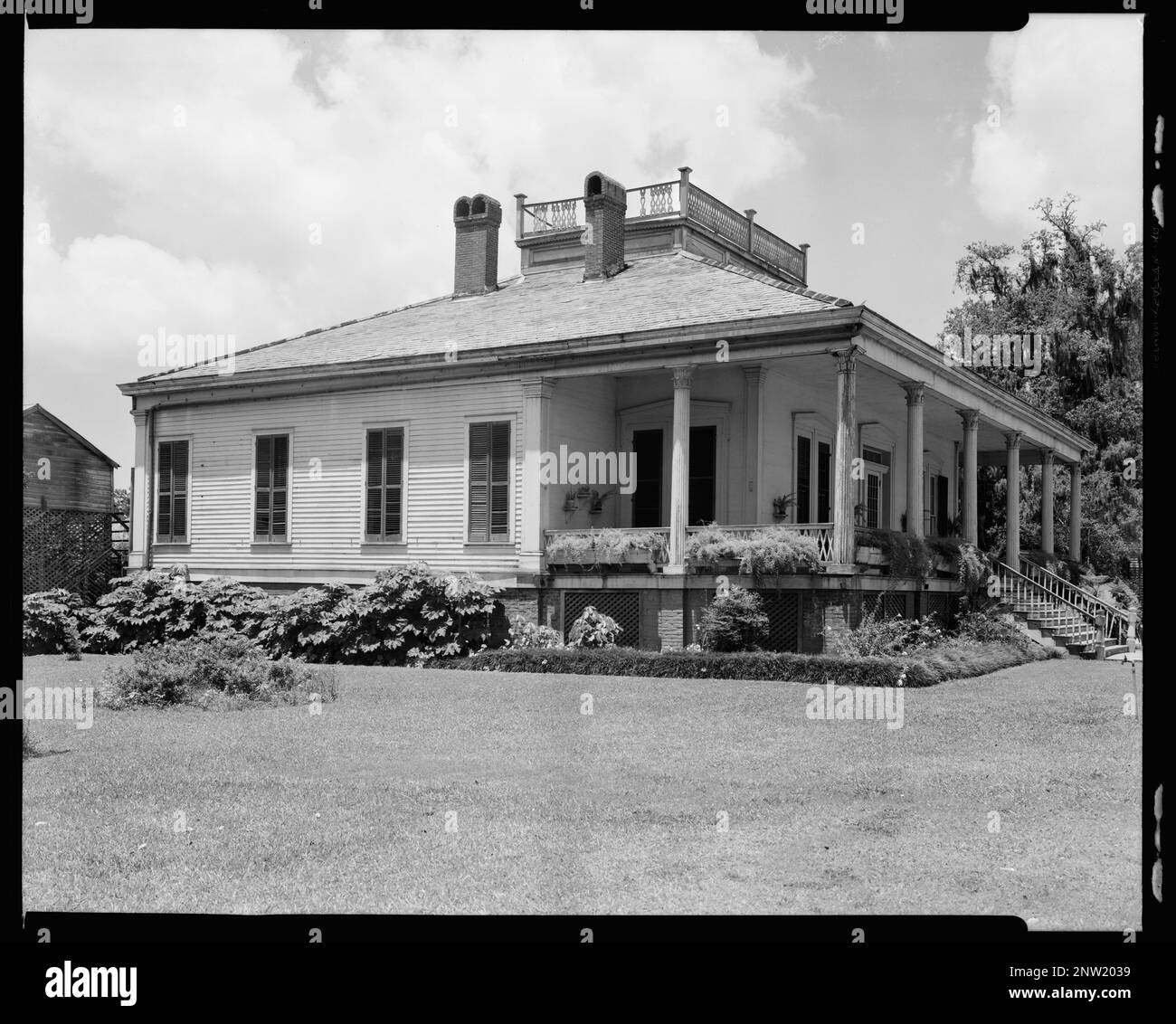 Matthew Bell house, Franklin, St. Mary Parish, Louisiana. Carnegie
