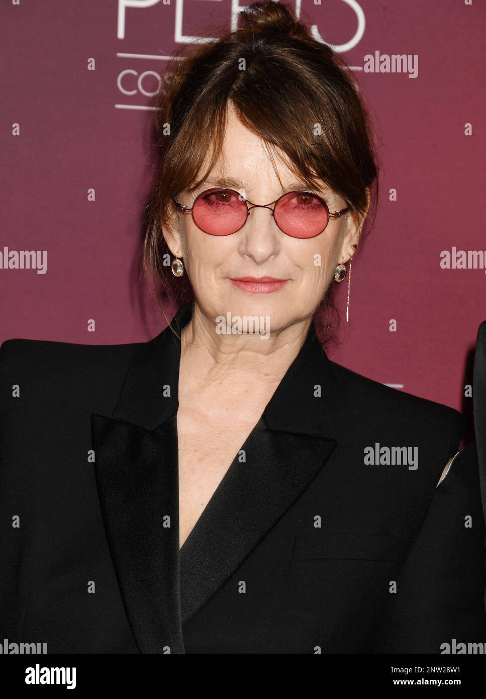 LOS ANGELES, CALIFORNIA - FEBRUARY 27: Bina Daigeler attends the 25th Annual Costume Designers Guild Awards at the Fairmont Century Plaza on February Stock Photo