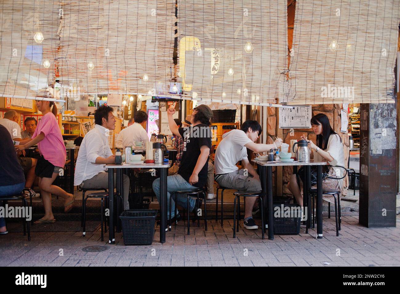Izakaya, restaurant, in Ameyoko market Street.Tokyo city, Japan, Asia Stock Photo