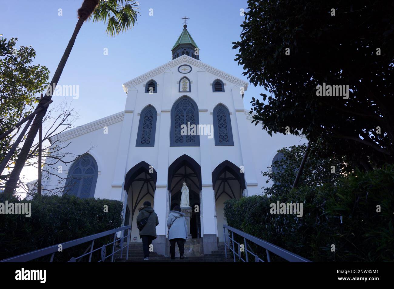 Ohura Church is pictured in Nagasaki on January 4, 2019. National