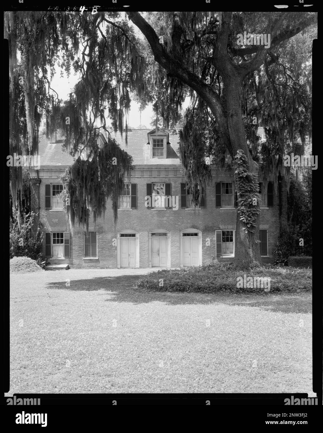 Hall House, New Iberia, Iberia Parish, Louisiana. Carnegie Survey of