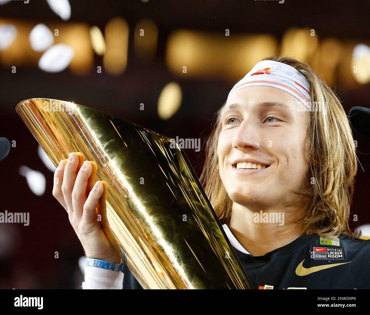 January 07, 2019 Clemson Tigers quarterback Trevor Lawrence 16