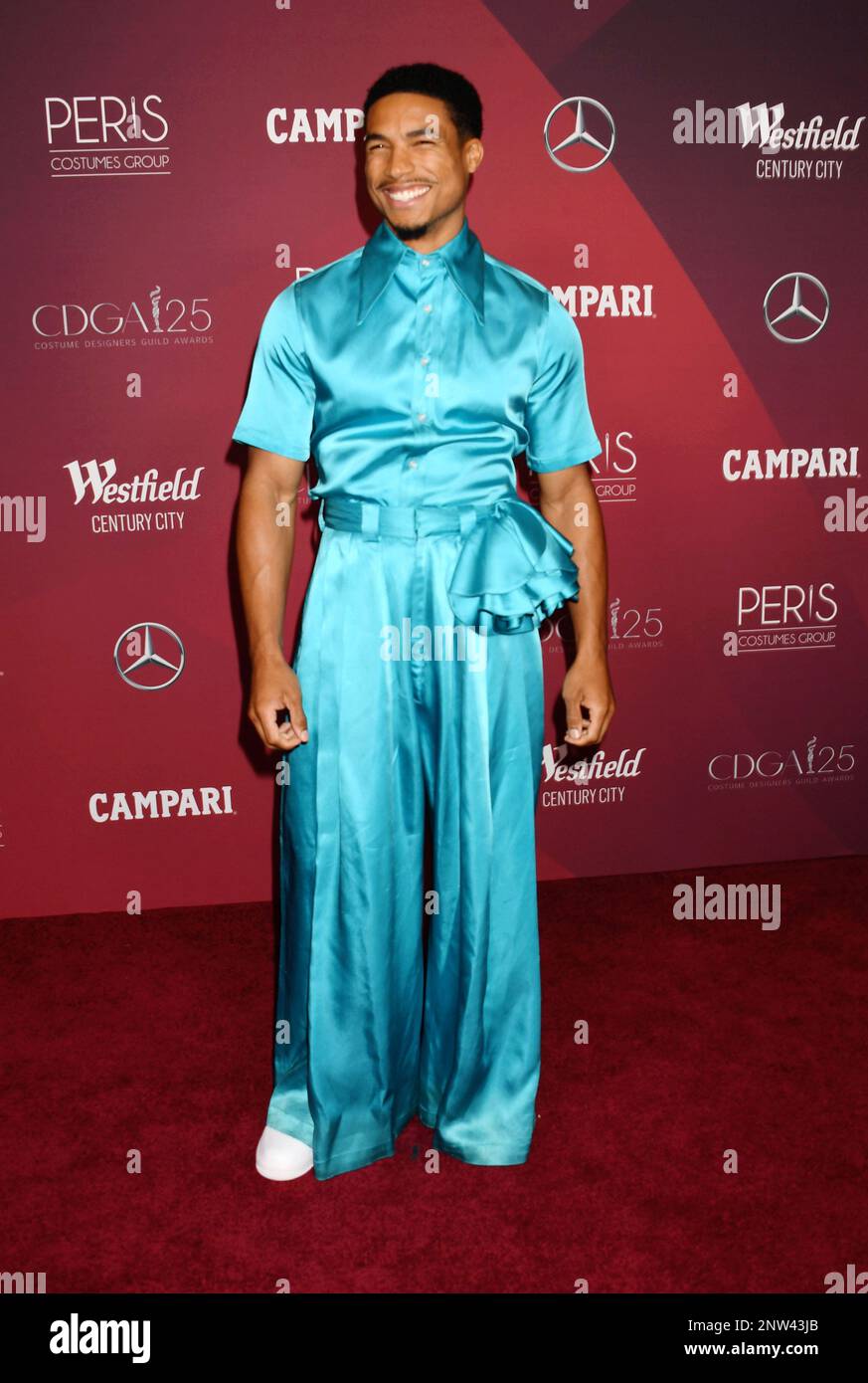 Los Angeles, California, USA. 27th Feb, 2023. Greg Tarzan Davis attends the 25th Annual Costume