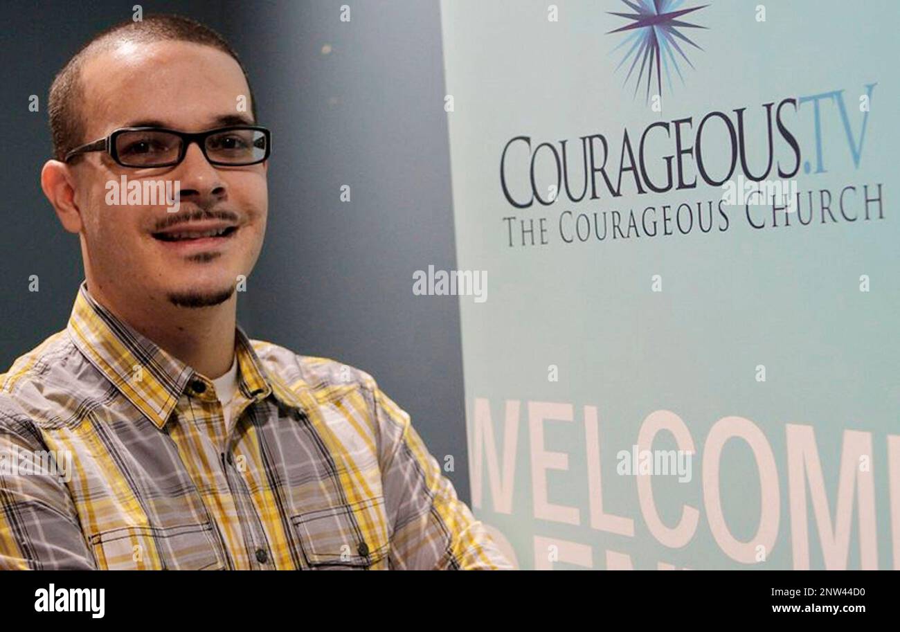 FILE In this undated file photo, Shaun King poses where he was the
