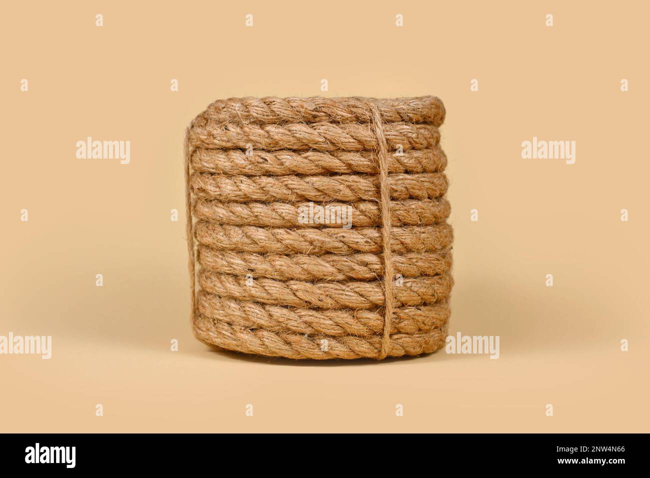 Jute rope rope texture hi-res stock photography and images - Alamy