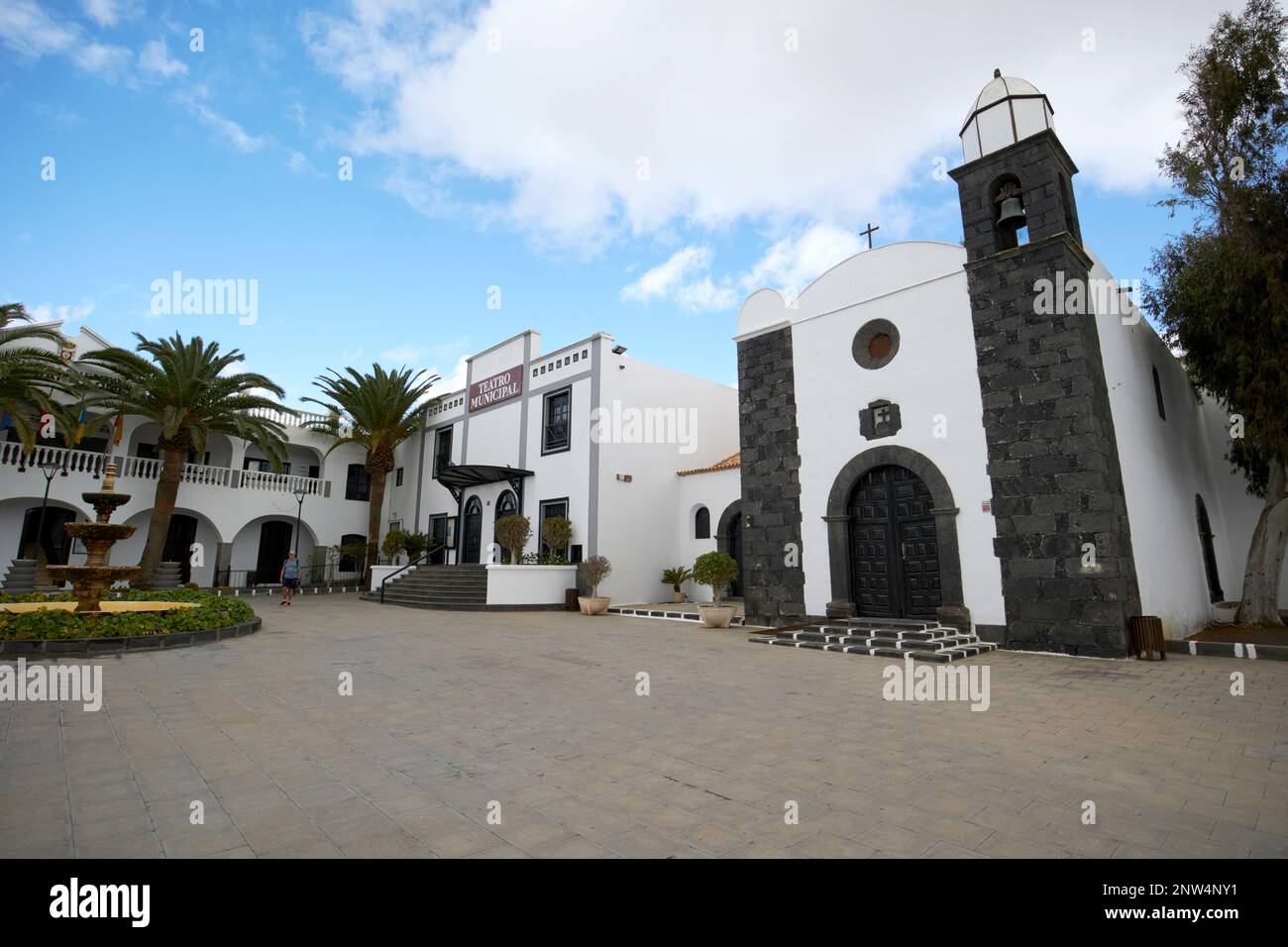 San bartolome church San Bartolome Lanzarote, Canary Islands, Spain Stock Photo