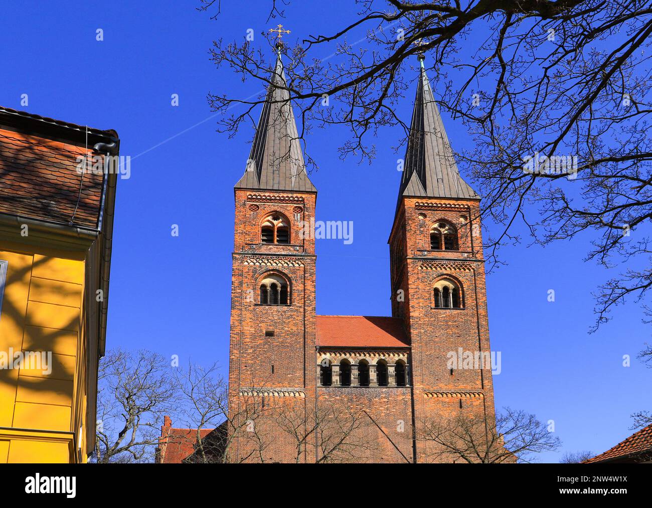 The St. Nicholas (St. Nikolaus) Cathedral in Stendal, SaxonyAnhalt