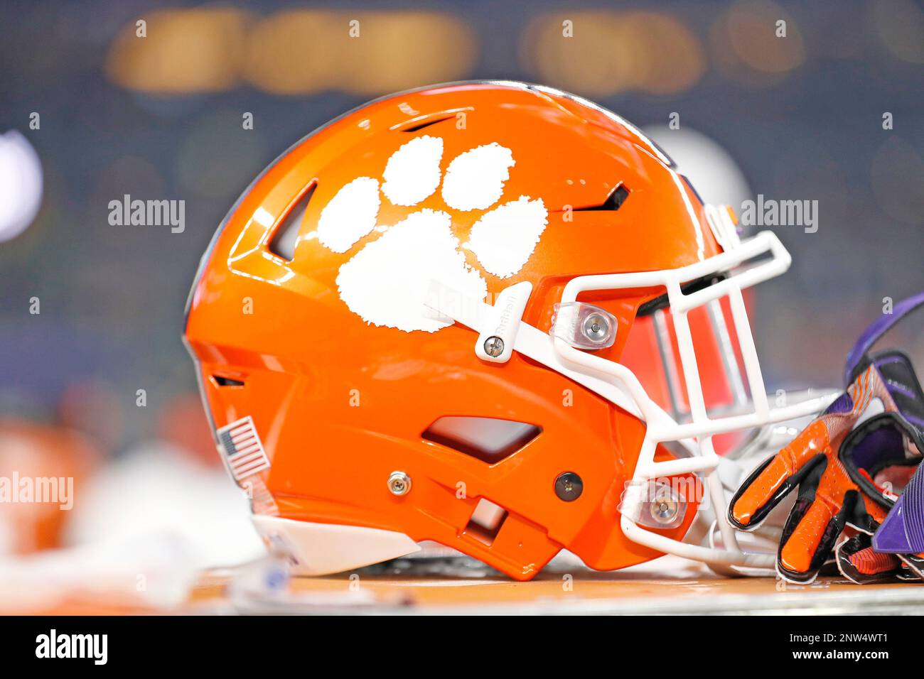 clemson football helmet 2018 Clemson helmet during the game against Notre Dame in the Goodyear Cotton  Bowl College Football Playoff semi-final game, Saturday, Dec. 29, 2018 in  Arlington, Texas. Clemson beat Notre Dame, 30-3. (James D