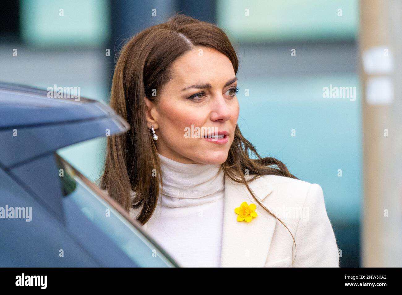 Port Talbot, UK - 28 Feb 2023, Catherine, Kate Middleton, Princess of ...