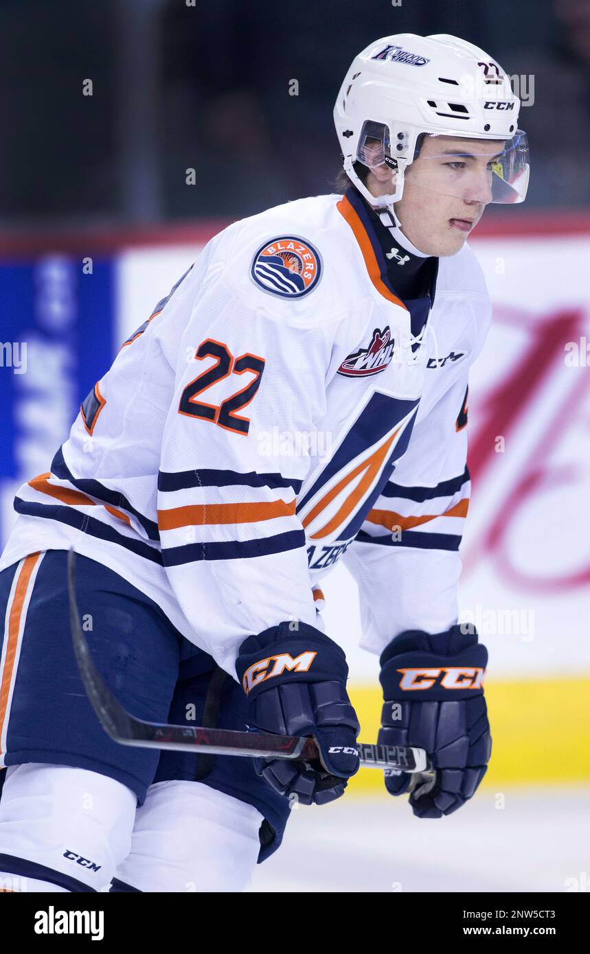 WHL (Western Hockey League) player profile photo on Kamloops Blazers
