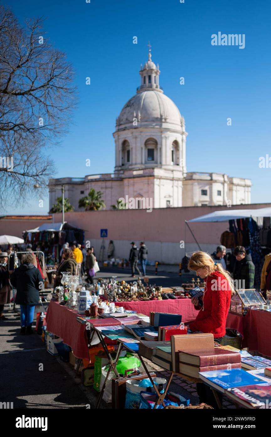 The Feira Da Ladra, Lisbon's Flea Market Around The Campo De Santa ...