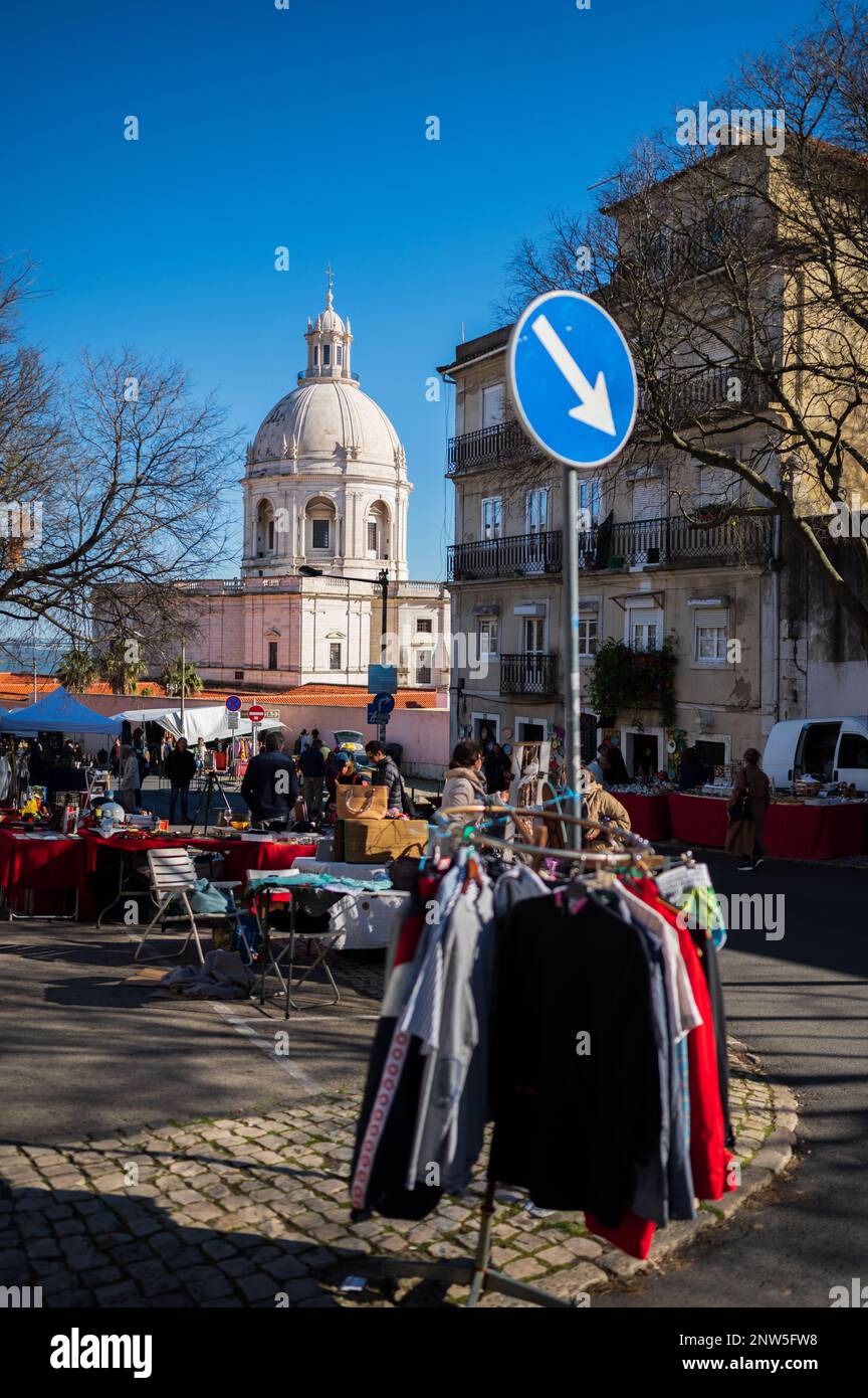 The Feira Da Ladra, Lisbon's Flea Market Around The Campo De Santa ...