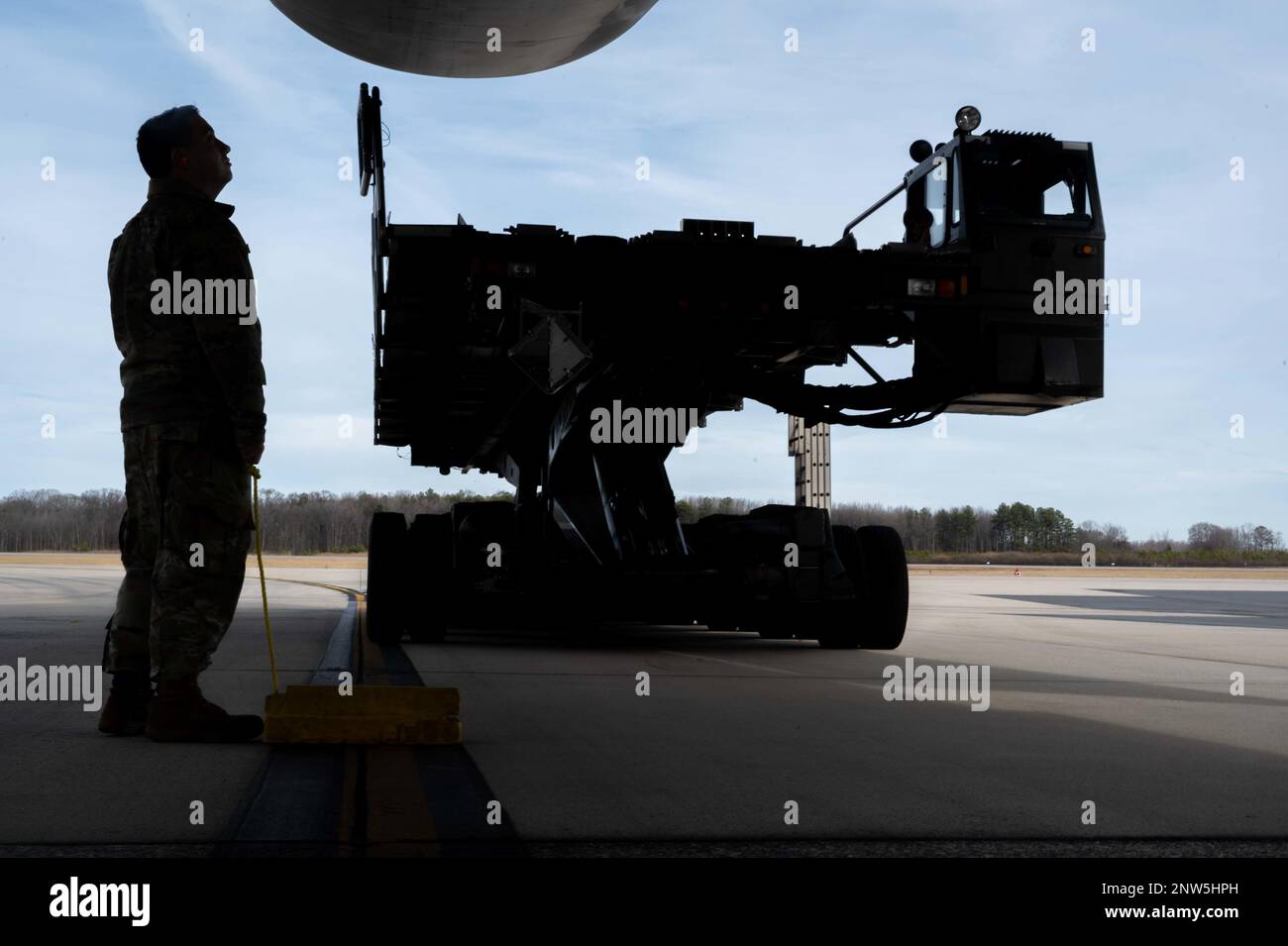 436 Aps Ramp Senior Airman Riley Moffo, 436th Aerial Port Squadron ramp operations ...