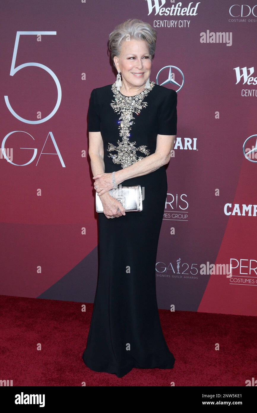 Bette Midler at arrivals for 25th Costume Designers Guild Awards CDGAs, Fairmont Century Plaza Hotel, Los Angeles, CA February 27, 2023. Photo By: Priscilla Grant/Everett Collection Stock Photo