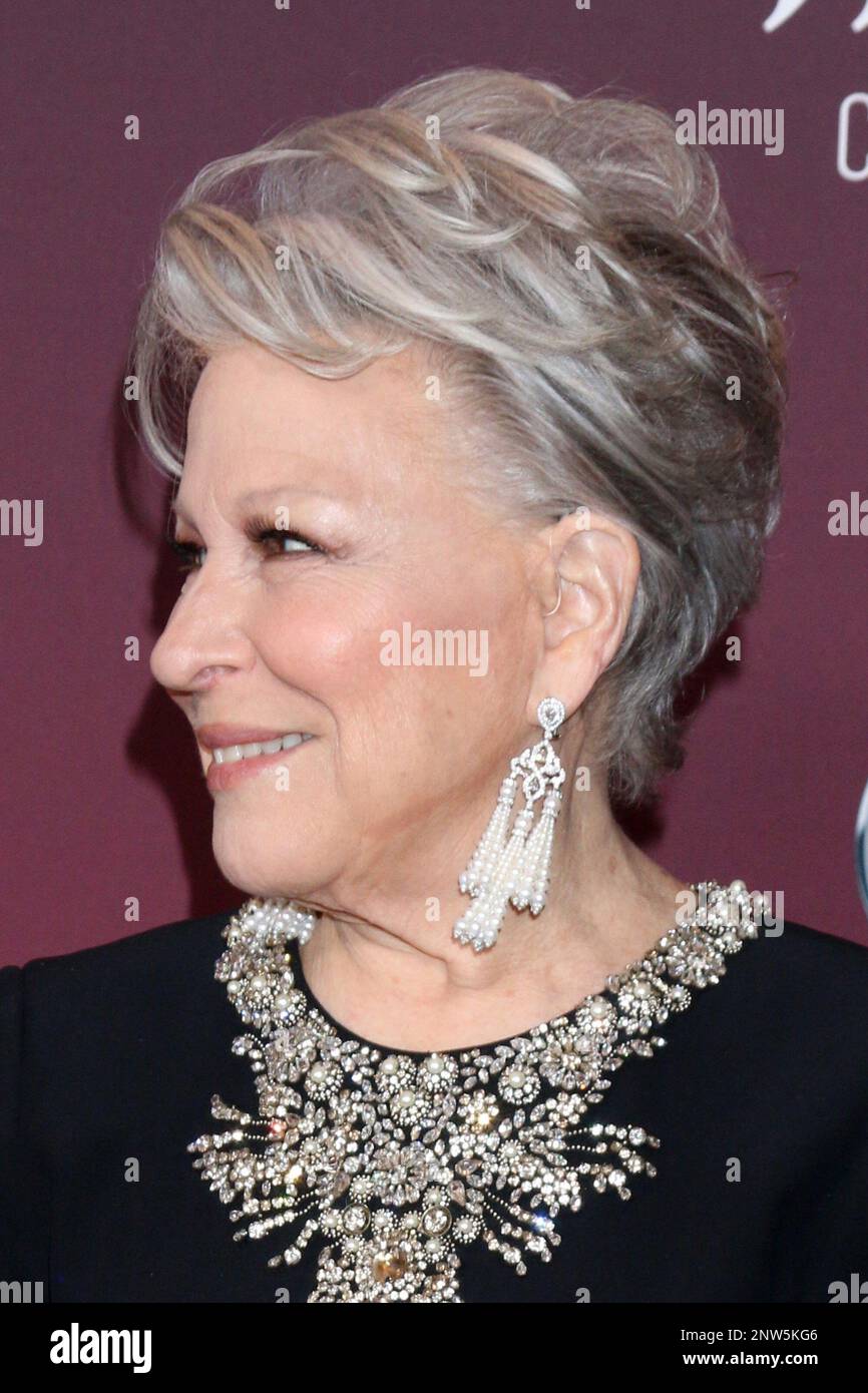 Bette Midler at arrivals for 25th Costume Designers Guild Awards CDGAs, Fairmont Century Plaza Hotel, Los Angeles, CA February 27, 2023. Photo By: Priscilla Grant/Everett Collection Stock Photo