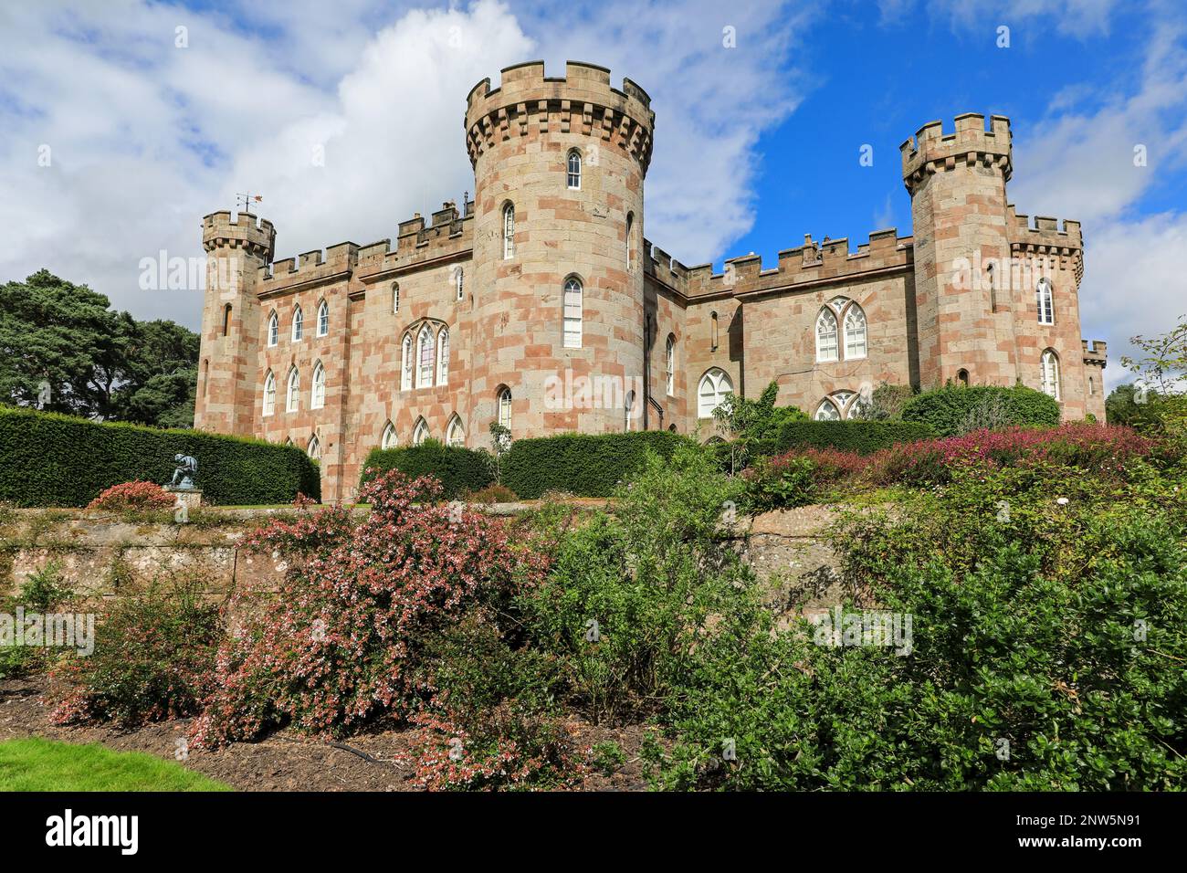 Cholmondeley Castle gardens country house Cholmondeley, Cheshire