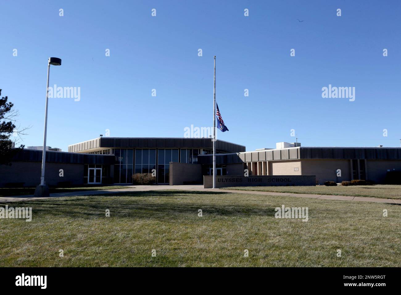 This Wednesday, Dec. 12, 2018 photo shows Ulysses High School in