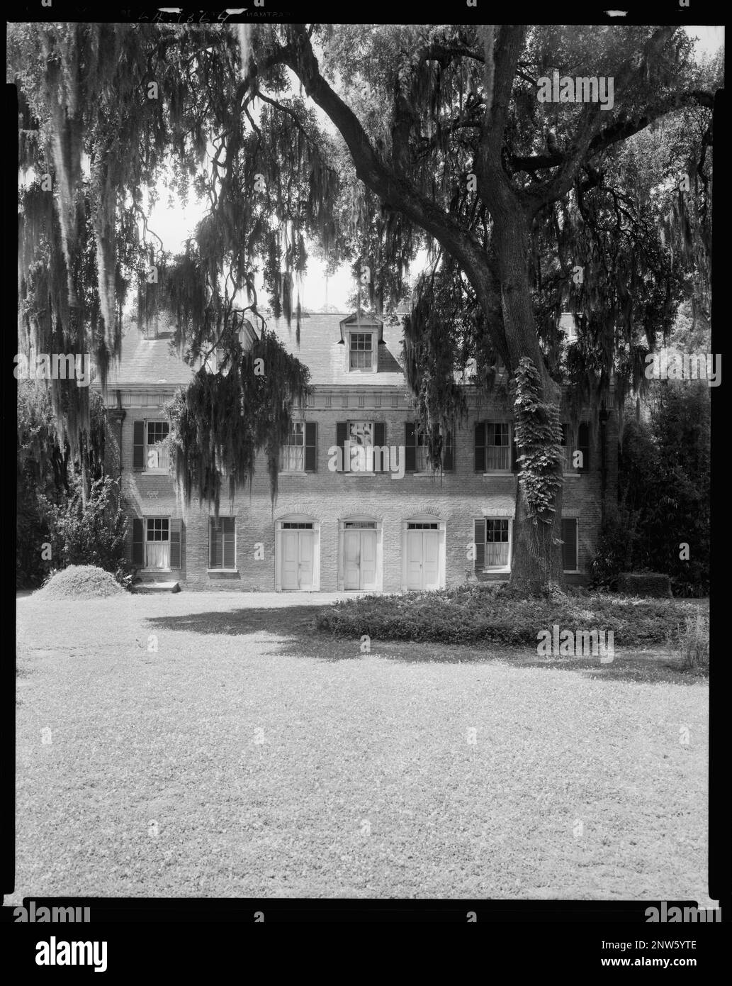 Hall House, New Iberia, Iberia Parish, Louisiana. Carnegie Survey of