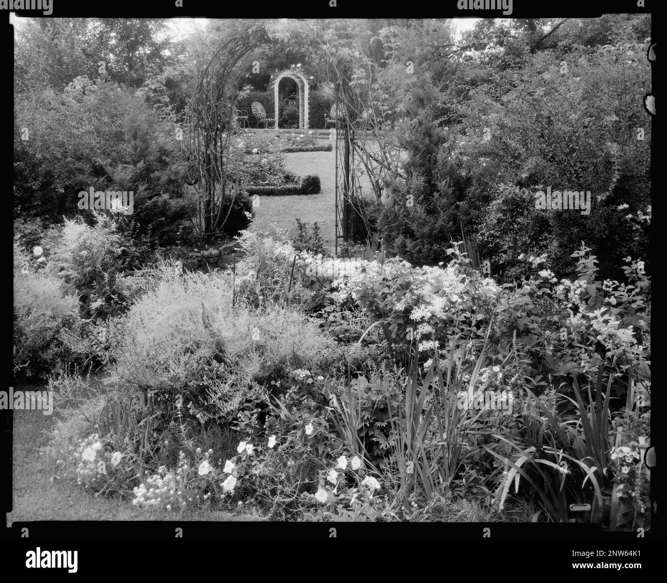 Gibbs Hill Garden, Staunton, Augusta County, Virginia. Carnegie Survey