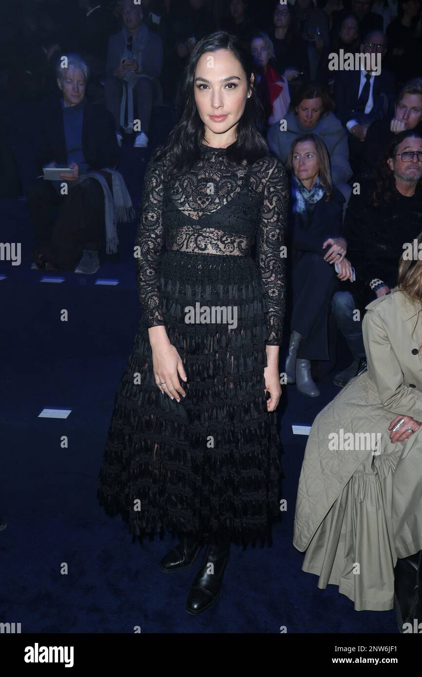 Gal Gadot attends the Dior Womenswear Fall Winter 20232024 show as