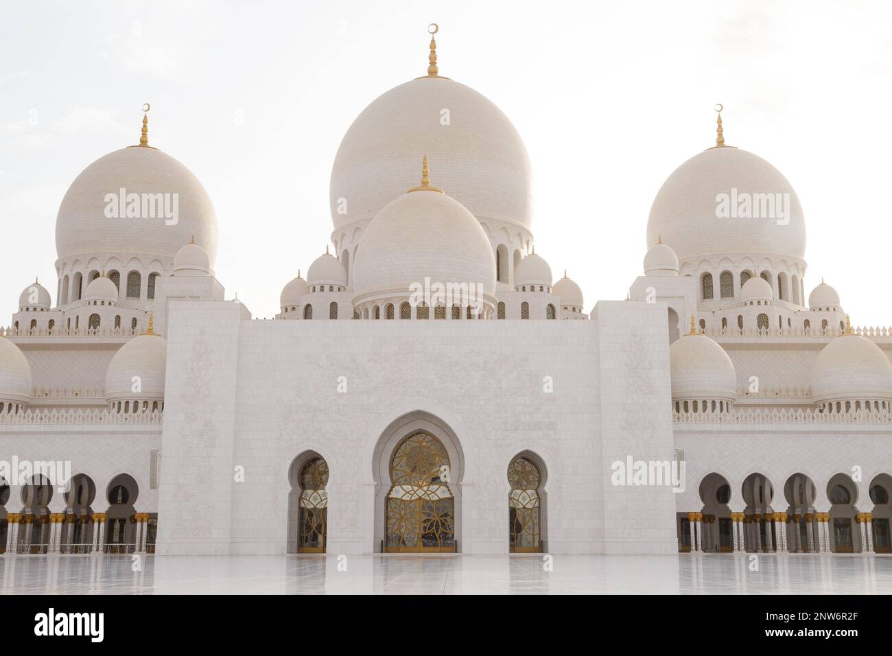 Abu Dhabi, the Presidential Palace of the United Arab Emirates in Abu