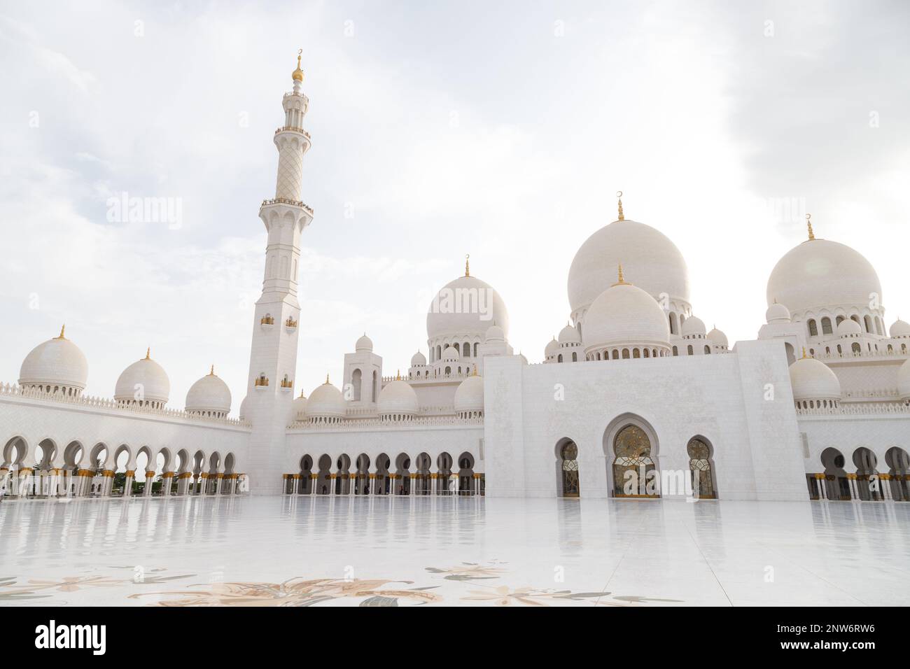 Abu Dhabi, the Presidential Palace of the United Arab Emirates in Abu