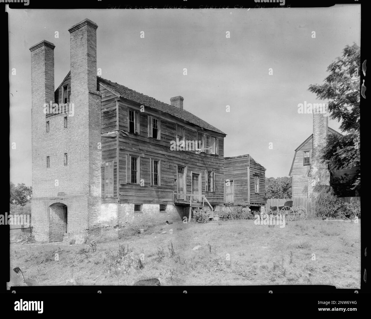 Port Tobacco Houses, Port Tobacco, Charles County, Maryland. Carnegie