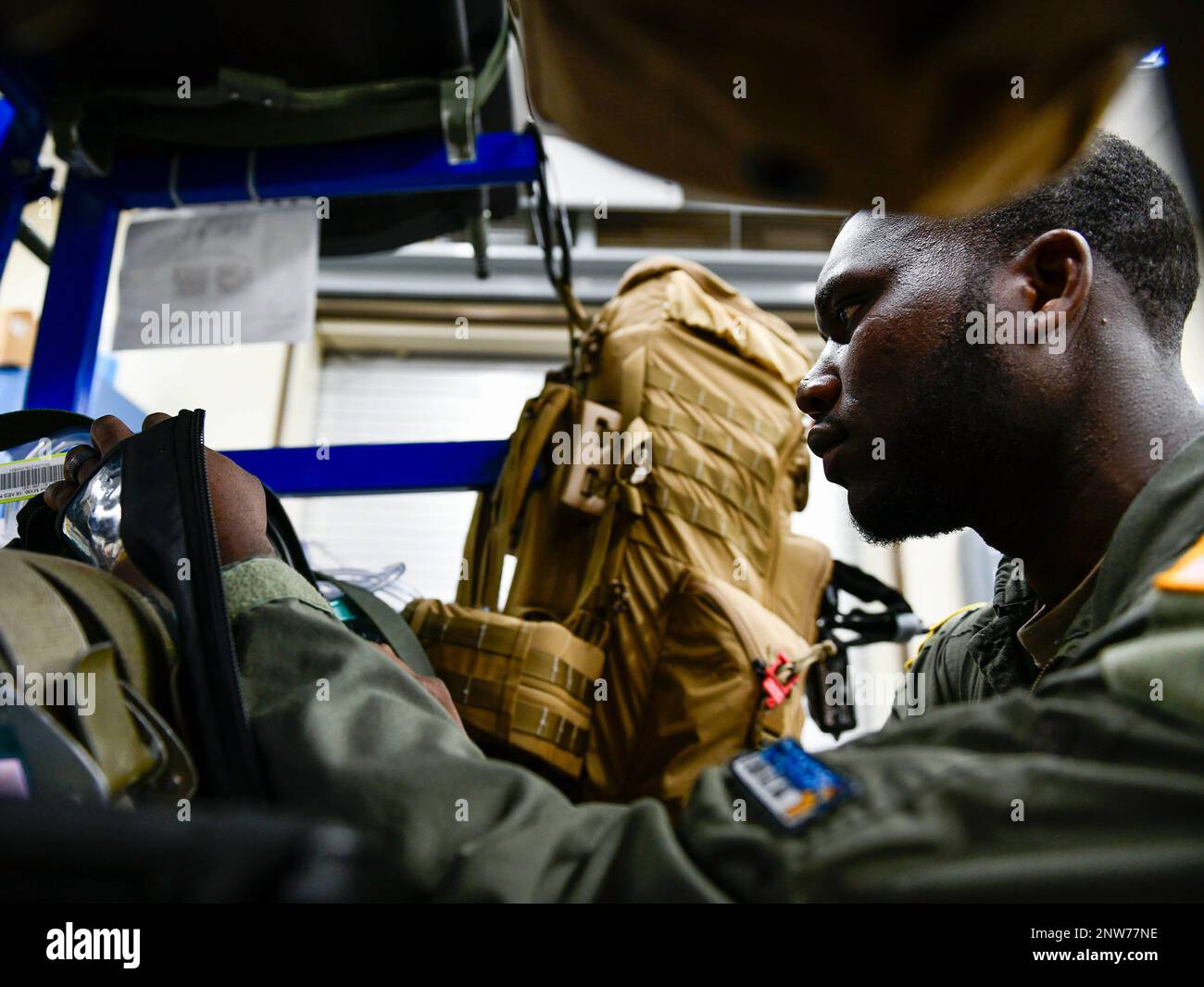 U.S. Air Force Senior Airman Ephesian Walker, 18th Aeromedical ...