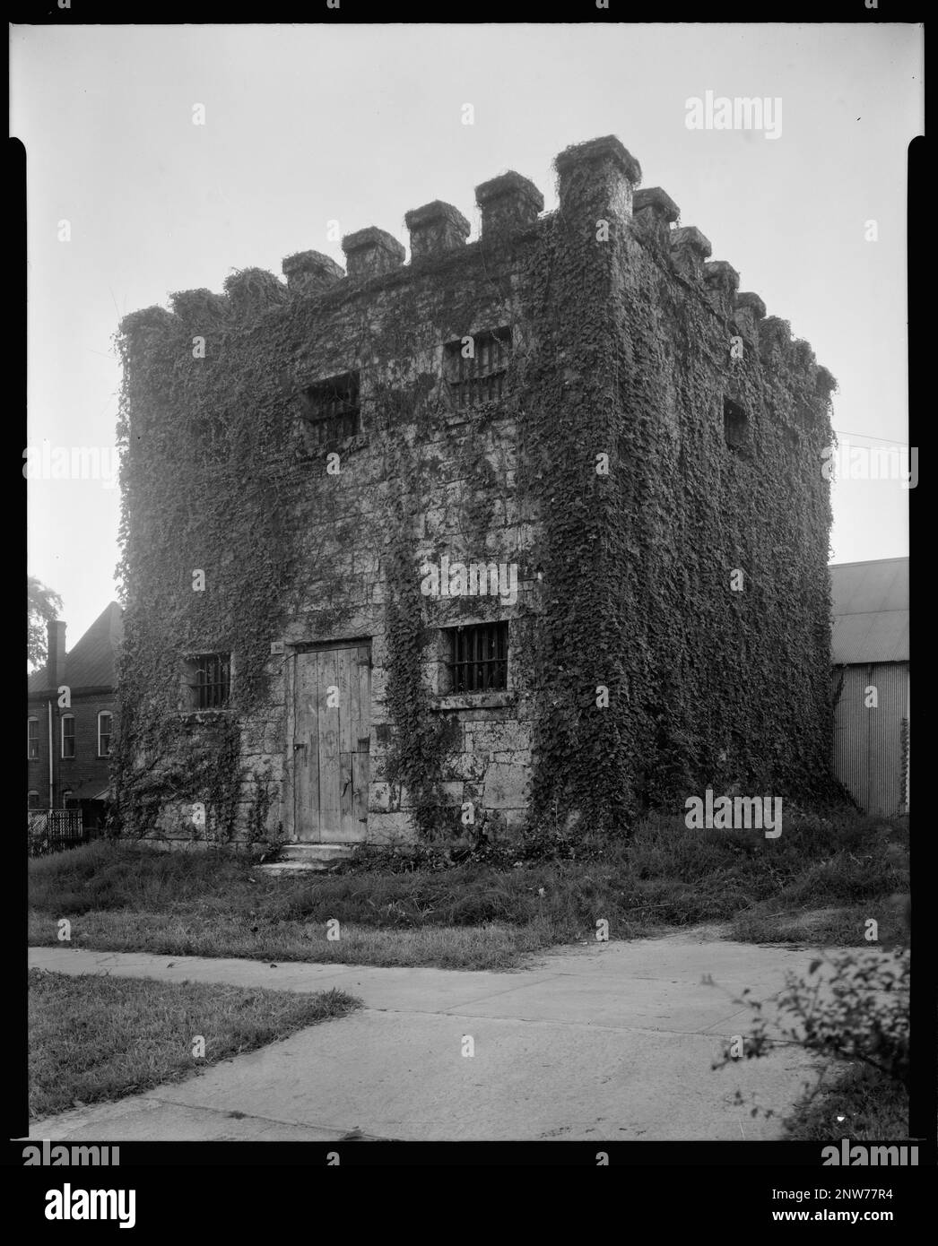 Jail, Greensboro, Greene County, Carnegie Survey of the Architecture of the South