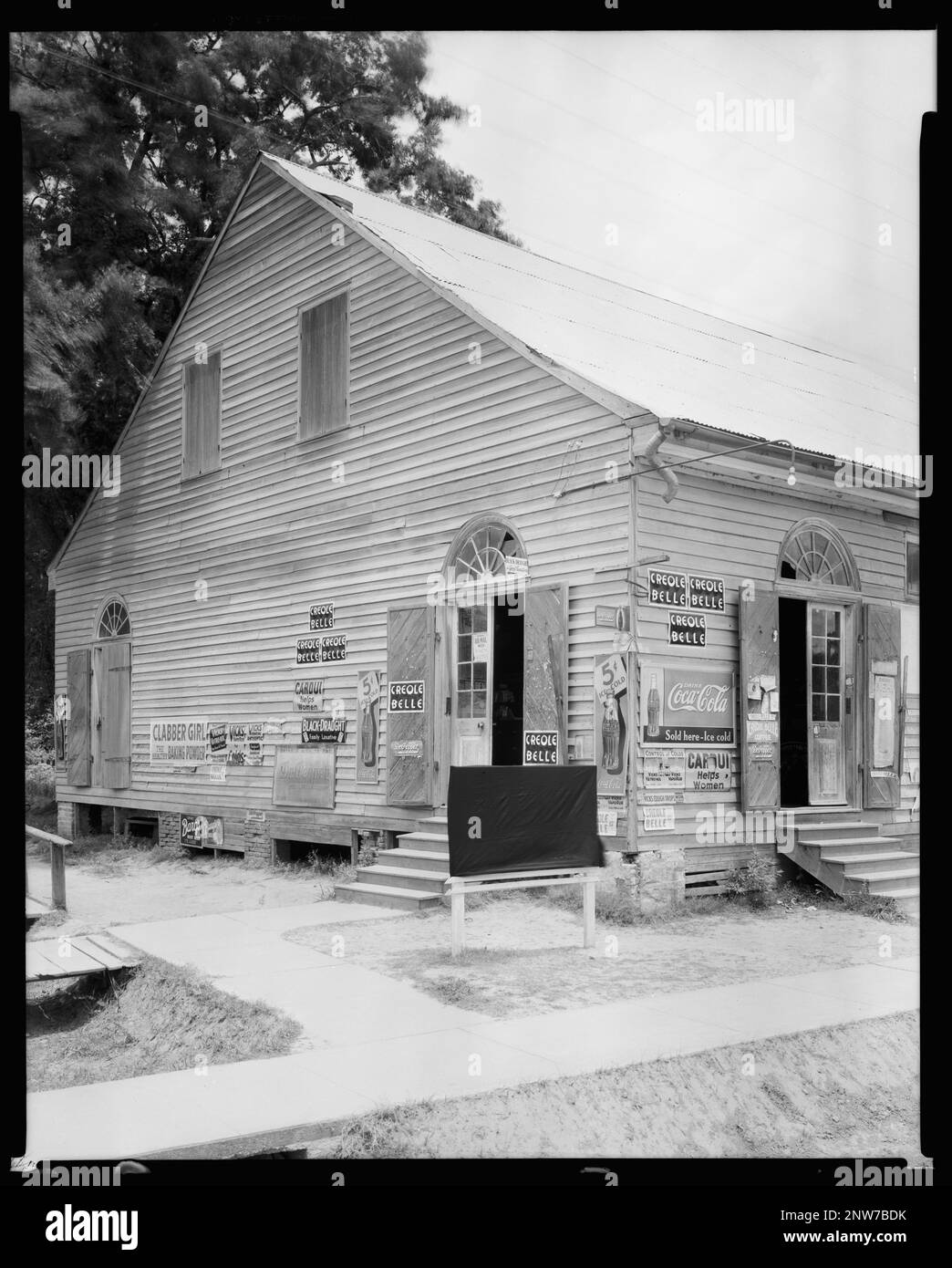 Petitin's Store, Grand Coteau, St. Landry Parish, Louisiana. Carnegie