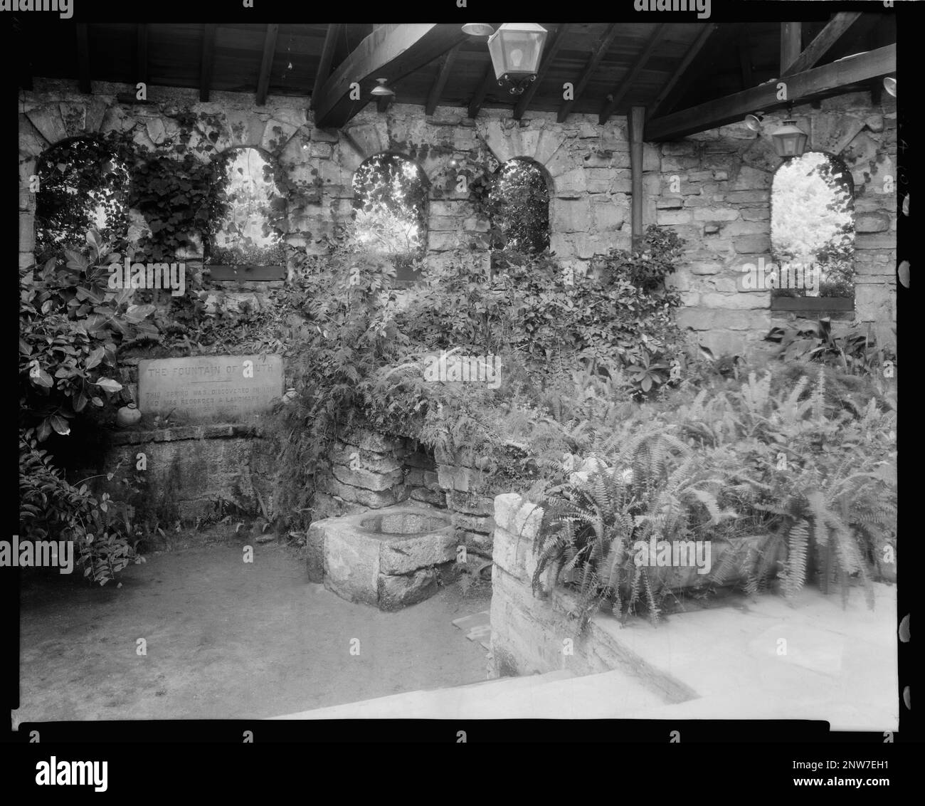 Fountain of Youth, St. Augustine, St. Johns County, Florida. Carnegie