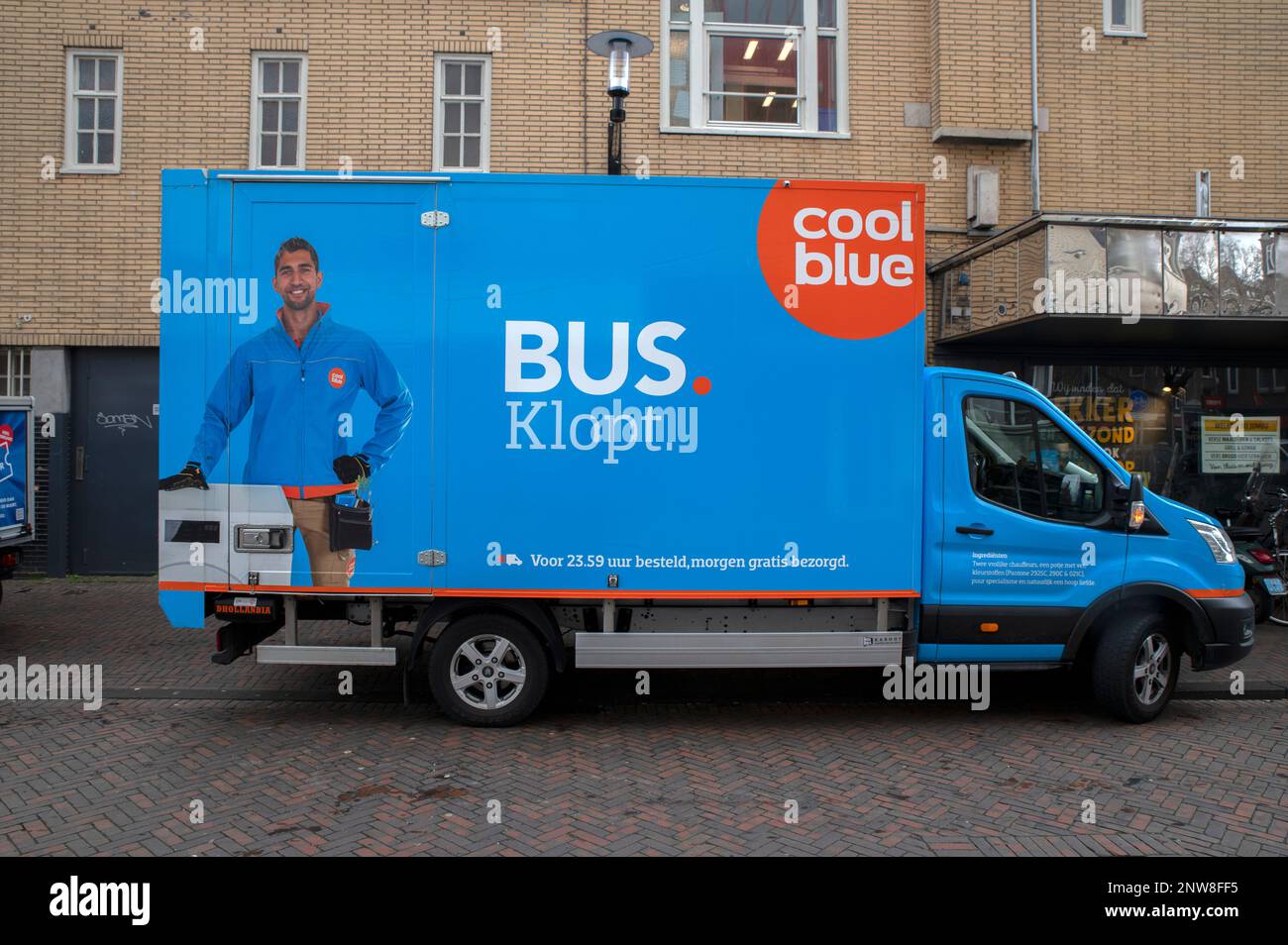 Coolblue Company Truck At Amsterdam The Netherlands 24-3-2023 Stock Photo -  Alamy