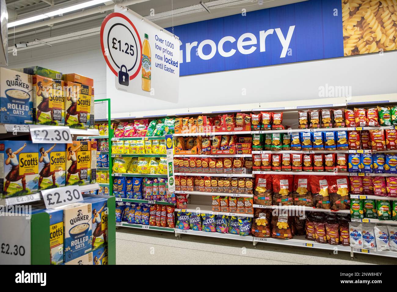 Tesco SuperMarket, Thirsk, North Yorkshire, UK Stock Photo Alamy